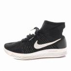 ショッピングナイキ ランニングシューズ ナイキ NIKE W LUNAREPIC FLYKNIT ルナエピック フライニット スニーカー ランニングシューズ US7 24cm 黒 ブラック 818677-007