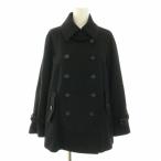 bakaBACCA бушлат бушлат внешний средний шерсть 38 M чёрный черный /YT женский 