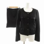  Bosch BOSCH выставить 2 позиций комплект верх и низ костюм формальный no color жакет узкая юбка колено длина 38 M чёрный черный /NQ