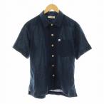 モンベル Montbell KAMICO ハーフスリーブシャツ 半袖 S 紺 ネイビー 2104476 /NQ メンズ
