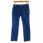  Pearly Gates PEARLY GATES Golf одежда конические брюки Logo кнопка вышивка 0 S синий голубой /RO женский 