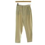  united Tokyo UNITED TOKYO брюки слаксы конический tuck 1 S бежевый /XK женский 