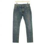 メゾンマルジェラ 10 Maison Margiela 10 デニムパンツ ジーンズ ボタンフライ ダメージ加工 29 青 ブルー /BB メンズ