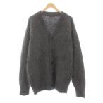 ポールスミス PAUL SMITH COLLECTION ニットカーディガン シャギー 長袖 Vネック ストレッチ カシミヤ F グレー /BB レディース