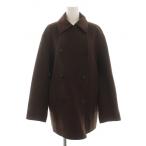 セオリー Theory ダブルブレストPコート ピーコート アウター ウール カシミヤ P 茶 ブラウン 0309604 /BB レディース