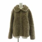 スローブ イエナ SLOBE IENA ボアブルゾン ジャケット アウター F ブラウン 21011912400030 /NQ レディース