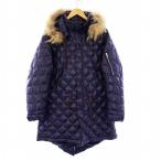 アンダーカバー UNDERCOVER 12AW サイコカラー期 ダウンジャケット アウター フーディ コヨーテファー 2 パープル J4304-1