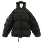 ジムフレックス Gymphlex 23AW オーバーサイズダウンジャケット ボンバージャケット アウター M 黒 ブラック GY-A0442 /YT レディース