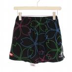  не использовался товар nitakNittaku.. юбка настольный теннис шорты спорт одежда цветочный принт S чёрный NX-2419 /YM женский 