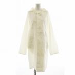 Conte mpoCONTEMPO HOODED RAIN COAT SHORT плащ длинный длина капот M белый белый 52503 /AN33 женский 