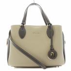 フルラ FURLA ミネルヴァ S MINERVA S ショルダーバッグ ハンドバッグ 2way バイカラー レザー グレー /AN7 レディース