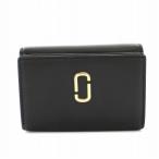 マークジェイコブス ザジェイマークトリフォードウォレット The J Marc TRIFOLD WALLET 財布 三つ折り 黒 2S3SMP005S01 レディース