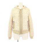  Lanvin on голубой LANVIN en Bleu 3716201 с хлопком жакет блузон капот Zip выше гонки 38 свет бежевый 