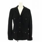 ラルフローレン RALPH LAUREN ローレンジーンズシーオー デニムテーラードジャケット シングル タグ付き M 黒 2090864011ZZ レディース