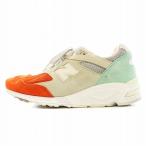 ニューバランス NEW BALANCE × キース KITH M990KC2 キクラデス Cyclades スニーカー シューズ 28.0cm ベージュ オレンジ 水色