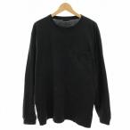 スラッシャー THRASHER ロンハーマン RHC Ron Herman Tシャツ ロンT クルーネック 長袖 バックロゴ M 黒 ブラック 3320900142 /YT メンズ