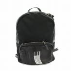 ダンヒル dunhill リュックサック バックパック ナイロン レザー 裏地総柄 黒 ブラック 白 ホワイト /YT メンズ