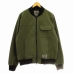 クローム CHROME ミリタリー 中綿 ナイロンジャケット 000479-060116 ブルゾン S カーキ /☆G メンズ