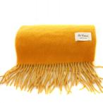 ユナイテッドアローズ EDS CASHMERE 別注 INNER MONGOLIA カシミヤ マフラー バイカラー オレンジ ベージュ