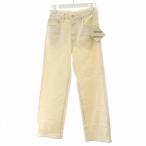 未使用品 マザー × ロンハーマン 23SS The Rambler Zip Ankle Denim Pants デニムパンツ ジーンズ ジーパン ジッパーフライ 24 白