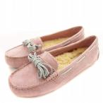  UGG Австралия UGG australia MEENAmi-na мутон мокасины Loafer туфли без застежки 23cm розовый 
