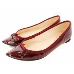  Repetto BRIGITTE Patent leather Brigitte балетки эмаль po Inte dotu37 красный бордо 