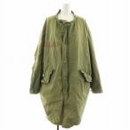  Deuxieme Classe DEUXIEME CLASSE 19SS милитари пальто military coat длинный длина хлопок хаки 19020500704010