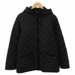 ラベンハム LAVENHAM キルティングジャケット 中綿 フード アウター 38 黒 /TK メンズ
