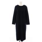 ソージュ SOEJU ダブルジャージーワンピース ロング 長袖 M 紺 S-00-OP-034 /YM レディース