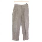  Urban Research дверь zURBAN RESEARCH DOORS 23SS хлопок linen тигр u The - брюки конический слаксы tuck S серый 