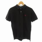 ポロ バイ ラルフローレン Polo by Ralph Lauren ポロシャツ 半袖 ロゴ刺繍 M 黒 ブラック MNBLKNIM1I00196 /EE メンズ