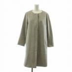  Kumikyoku k Miki .kKUMIKYOKU no color пальто внешний длинный Anne gola.3 серый SCWXLW0503 /NQ женский 