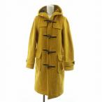  Urban Research London тигр tishon полупальто "даффл коут" внешний длинный подкладка проверка f-ti-F желтый UY67-27N001