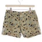 パタゴニア Patagonia ORGANIC COTTON ショートパンツ 57796SP 総柄 0 グレー /☆G レディース