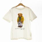 ポロ ラルフローレン POLO RALPH LAUREN 子供服 Tシャツ カットソー 半袖 ポロクマ 150 白 ホワイト 41381 /EE キッズ