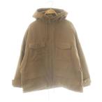 ユニクロ UNIQLO × ホワイトマウンテニアリング White Mountaineering ダウンジャケット M ベージュ /ES レディース