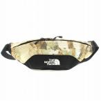  The North Face gla новый ru сумка-пояс сумка "body" камуфляж камуфляж Logo вышивка нейлон бежевый чёрный черный NM72305