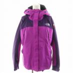 ザノースフェイス THE NORTH FACE マウンテンジャケット MOUNTAIN JACKET マウンテンパーカー ロゴ M 紫 パープル