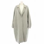 ミューズ ドゥーズィエム クラス 22AW ウールアンゴラリバーコート チェスターコート アウター F グレー 22020500401030 レディース