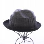 ショッピングMARNI マルニ MARNI BORSALINO 中折れ帽 ハット 帽子 ウール 57cm グレー /BB レディース