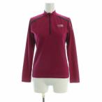  The North Face THE NORTH FACE L/S ULTRAWICK ZIPUP cut and sewn рубашка Logo принт длинный рукав S розовый NTW30056 /RO женский 
