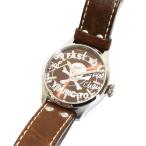 ヴィヴィアンウエストウッド Vivienne Westwood ACCESSORIES 腕時計 クオーツ スカル レザーバンド ブラウン VW-2076 /KH メンズ