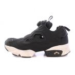 リーボック Reebok INSTA PUMP FURY インスタポンプフューリー ローカットスニーカー 厚底 切替 US6 24cm 黒 ブラック DV6985