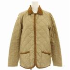  Lavenham LAVENHAM стеганная куртка с хлопком нейлон вельвет переключатель 36 бежевый чай Brown WA-AW05 /HN женский 