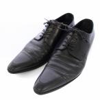 ドルチェ&ガッバーナ ドルガバ DOLCE&GABBANA ビジネスシューズ レザー 7 黒 /TK メンズ