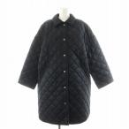  традиционный weather одежда Traditional Weatherwear стеганое пальто длинный длина с хлопком боковой кнопка внешний 34 темно-синий 