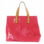 ルイヴィトン LOUIS VUITTON ヴェルニ リードPM ハンドバッグ ピンク M91221 /AN2 ■OH レディース