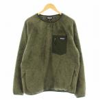 パタゴニア Patagonia 21AW メンズロスガトスクルー フリース プルオーバー トレーナー 長袖 ロゴ L カーキ 25895 /KU メンズ