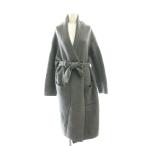 23区 オンワード樫山 ガウンコート ニットカーディガン 38 グレー /SS ■OS レディース