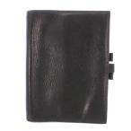  Hermes HERMES Agenda *G печать блокнот блокнот для заметок канцелярские товары складывающийся пополам кожа one цвет чёрный черный /BB #OH прочее 